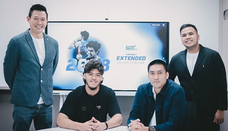 GREAT NEWS: SATRIA MUDA PERTAMINA BANDUNG EXTENDS CONTRACT WITH JULIAN CHALIAS!